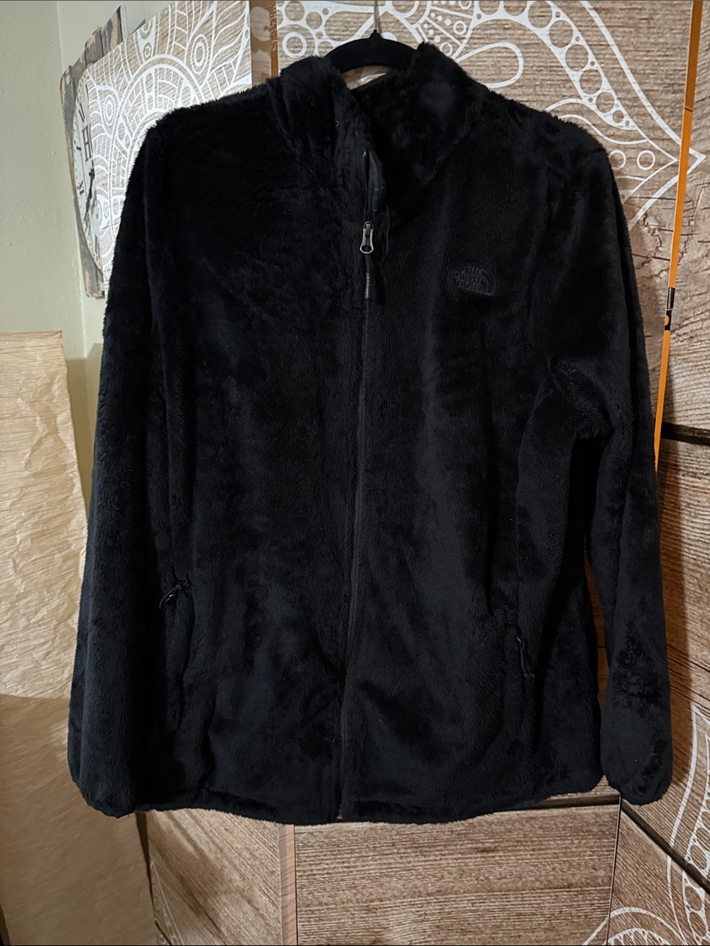 The North Face Black Plush Fleece Jacket